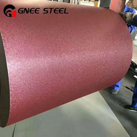 Bobina de acero galvanizado prepintado de PPGI de superficie mate